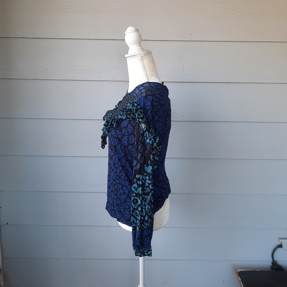 Anthropologie Ameera Ruffled Top - Picture 5 of 7